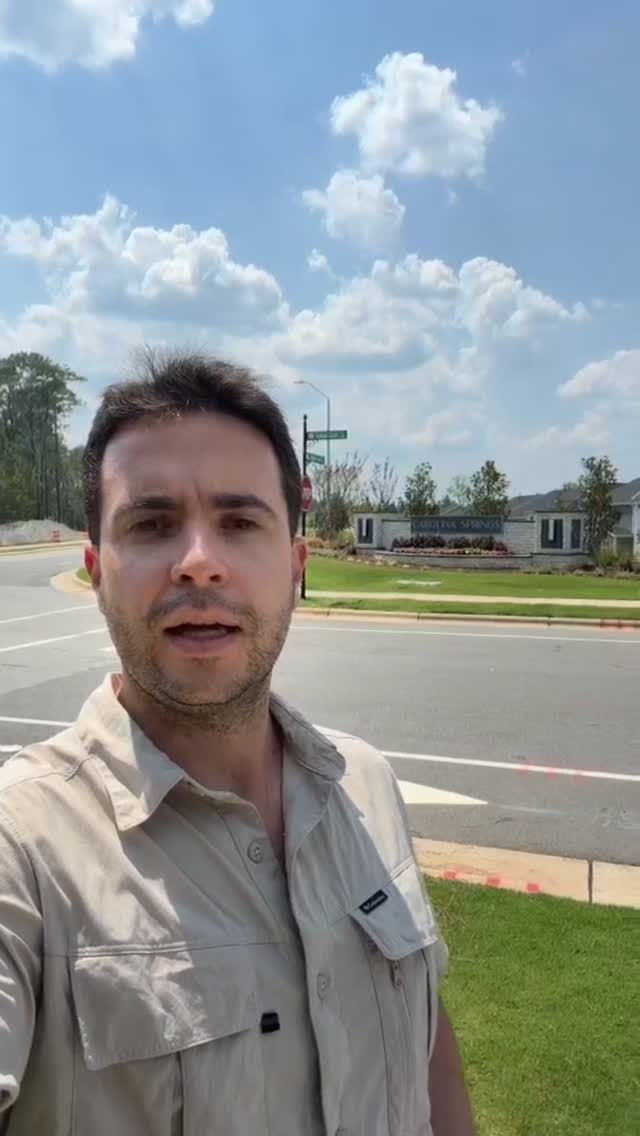 New Construction at Carolina Springs in Apex